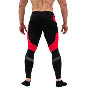 Leggings de compression unisexes personnalisés pour le BJJ, en spandex et polyester, légers, de haute qualité, à séchage rapide, pour les arts martiaux - Product Image 3