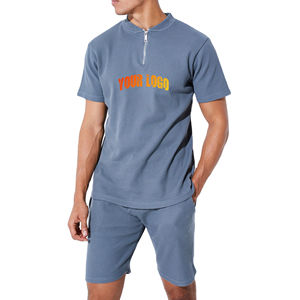 Oem Service Hombres Pantalones Cortos Conjuntos Transpirable Hombre Casual Hombres Pantalones Cortos Conjuntos Cómodos Correr Hombres Pantalones Cortos Conjuntos - Product Image 1