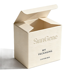 Luxury Textured Finish Art Paper Recyclable Folders for Face Cream & <b>Blush</b> Custom UV Coated Magnetic Closure Packaging - Product Image 1