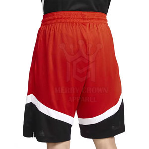 Pantalones Cortos de Baloncesto Personalizados de Alta Calidad, Color Sólido, Casuales, Cintura Media, Transpirables, de Secado Rápido, 100% Poliéster - Product Image 2