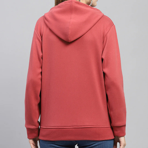 Custom Plus Size <b>Women's</b> Hooded Zipper <b>Fleece</b> Breathable Long Sleeve Hoodie Set Oversize Winter - Product Image 2