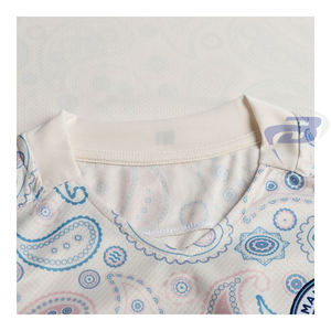 Maillot De Foot Football Jersey <b>Men</b> <b>Paisley</b> Pattern Soccer <b>Shirt</b> Breathable Short Sleeve Sportswear With Custom Design and Logo - Product Image 2