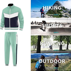 Ventes en gros de survêtements en coton 100% grande taille avec fermeture éclair, respirants, hiver, étiquette privée personnalisée, téléchargés par Dress Sports - Product Image 6