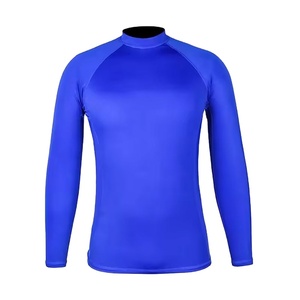 Professional Full Sleeve UPF50+ UV Protection Quick Dry Rash Guard <b>Swim</b> Training <b>Top</b> for Surfing Eco-Friendly Athletic Shirt - Product Image 1