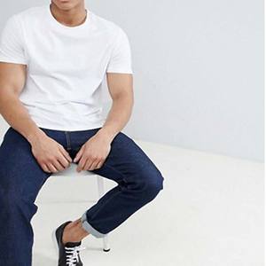 Venta caliente de los nuevos hombres de manga corta de alta calidad superventas camiseta para hombres de color sólido - Product Image 4