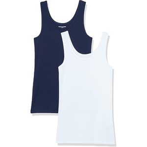 Lo mejor para la camiseta sin mangas ajustada para mujer Camiseta de gimnasio sexy de punto de moda de fábrica directa Fabricado en Bangladesh - Product Image 1
