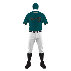 Uniforme de Béisbol Personalizado Unisex, Estilo Liga Estadounidense, Diseño de Club Europeo, Tela de Poliéster, Impresión Personalizada, Talla Grande, Secado Rápido - Product Image 2