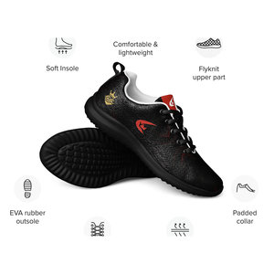 Scarpe Sportive Casual Conics Nuovo Design Edizione Nera con Chiusura a Lacci Suole Abbinate per Tutte le Stagioni Inverno Primavera Estate Autunno - Product Image 1