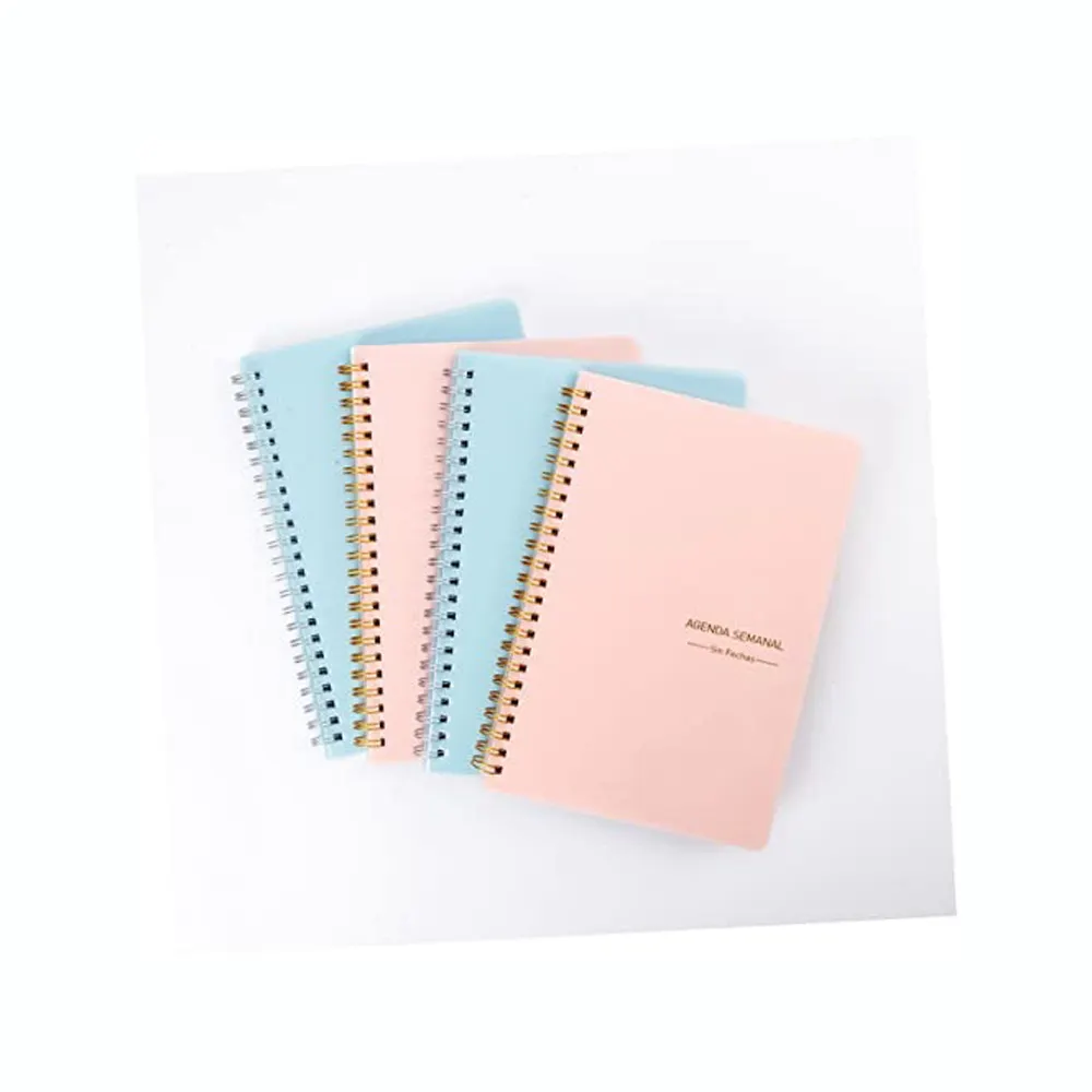 Diary Week To View Diary Front Planner Binding Padded and Gilt Edge Corners Diary for Phone Numbers Accounts Notes and Year Plan