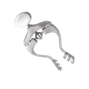 Rétracteur auto-retenant Jansen en acier inoxydable chirurgical, instrument manuel de précision en otolaryngologie, haute température - Product Image 3