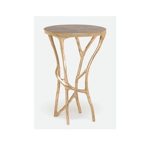 Wholesale Supplier of Best Quality Furniture New Arrival Handmade Decorative Metal <b>End</b> Side Table With Customized Shape and Size - Product Image 2