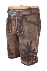 Elegantes Lederhosen Bávaros, Kurz Hosen, Lederhosen para Hombre, Trachten Lederhosen, Pantalones de Cuero con Tirantes - Product Image 2