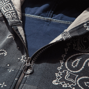 Sudadera con Capucha Reversible de Forro Polar Orgánico de Alta Calidad para Invierno 2026, Ropa para Hombre, Moda Urbana Holgada, Estilo Hip Hop - Product Image 3