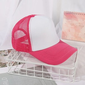 Casquette de Baseball à la mode Casquette vierge en maille Camouflage Couleur unie Hip Hop Chapeau Sports de plein air Visière Snapback Chapeaux Casquettes de camionneur - Product Image 5