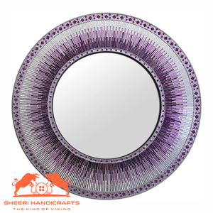 Luxury <b>Mosaic</b> Wall <b>Mirror</b> frame Decorative home by Sheeri Handicraft make your home luxury made in India - Product Image 1