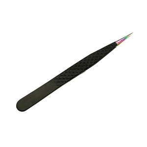 แหนบปลายขนตาสีอุปกรณ์ความงามสำหรับเครื่องสำอางแหนบต่อขนตา - Product Image 6