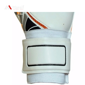 Vente en gros de gants de gardien de but de football avec paume en latex antidérapante et main en PU souple - Product Image 6