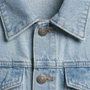 Chaqueta Vaquera para Hombre, Invierno, con Logotipo Frontal, Cortavientos, Transpirable, Informal, Abrigo - Product Image 4