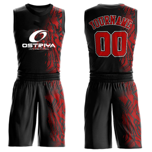Uniforme de Baloncesto Personalizado para Hombre, 100% Poliéster, Impresión Digital, Secado Rápido, Transpirable, Absorbe la Humedad, Venta al Por Mayor - Product Image 4