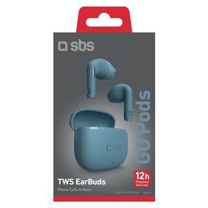 Audífonos TWS TEEART Sbs GO PODS con Bluetooth y Micrófono, Color Verde Petróleo, Sin Cancelación de Ruido, Modelo 0951850 - Product Image 2