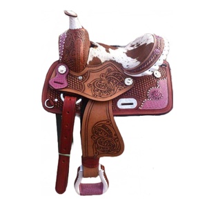 Wholesale Premium Quality Western <b>Leather</b> Saddle New Design Hand <b>Tooled</b> for Horse Riding Competitive Price - Product Image 1