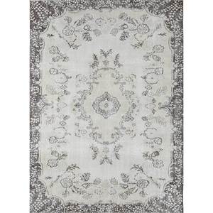 Vintage Floral Pattern <b>Wool</b> Rug Beige <b>Brown</b> Hand Knotted Carpet for Home Living Bedroom Hallway Rectangle Puzzle Model-Pae-2166 - Product Image 1