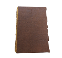 Elegante diario de Cruz dorada con cubierta de cuero de alta calidad para oficina y uso personal disponible para la venta