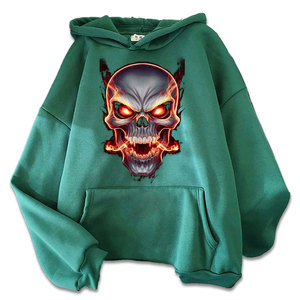 2025 diseño nuevo 100% sudaderas con capucha de algodón hombres gráfico personalizado Puff impresión gruesa francés Terry sudaderas con capucha de gran tamaño - Product Image 4