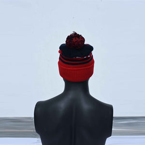 Gorros de punto de lana de invierno, gorros suaves de invierno cálidos Unisex de alta calidad, gorros lisos de punto de alta calidad - Product Image 4