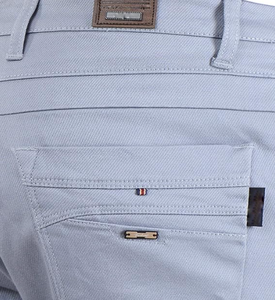 Prix usine Offre Spéciale pantalons en coton léger pour hommes 100% tissu tricoté avec logo de conception personnalisée pour l'été hiver automne - Product Image 6