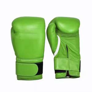 Gants de boxe en cuir PU sport gagnant avec logo personnalisé Protection professionnelle des mains et des bras Vente en gros - Product Image 4