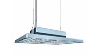 Luminaires industriels Dali High Bay 200W à intensité variable, suspendus, 160Lm/W, en aluminium, design anti-éblouissement, compatibles Dialux, pour entrepôts, CRI 80, IP20