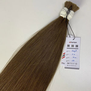 Vente chaude en vrac cheveux brun foncé cuticule cheveux alignés - Product Image 1