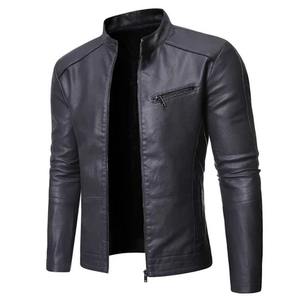 Chaqueta de Motocicleta para Hombre, Corte Ajustado, Cuero Genuino, Color Personalizado, Frente Abierto, Transpirable, Mayor Visibilidad, Otoño - Product Image 6