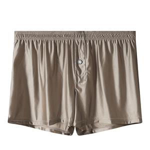Pantalons pour hommes en soie respirante et rafraîchissante, shorts de sport amples en satin haut de gamme pour hommes, shorts décontractés de base - Product Image 1