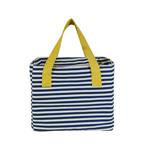 Customized Double Sided Women's Eco Friendly Shopping <b>Bag</b> Plaid Canvas Handbag Black <b>Tote</b> <b>Bag</b> - Product Image 6