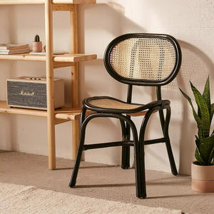 <b>Black</b> Dining <b>Chairs</b> Modern Styles Luxury Rattan <b>Chair</b> for Home Decor From Vietnam Manufacturer - Product Image 4