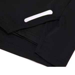 CALIDAD PREMIUM 2025 High Street Fitness Training Shorts Pantalones cortos de malla elástica transpirables ligeros Patrón sólido para hombres - Product Image 4