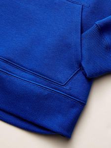 Vente en gros de sweats à capuche en polaire thermique d'hiver de haute qualité personnalisables pour hommes 100% coton avec logo personnalisé motif solide séchage rapide - Product Image 6