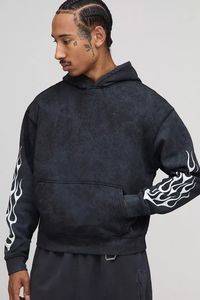 Custom <b>Men's</b> <b>Oversized</b> <b>Hoodie</b> Wholesale Manufacturer Breathable Cotton Blended <b>Oversized</b> <b>Hoodie</b> <b>For</b> <b>Men</b> - Product Image 3