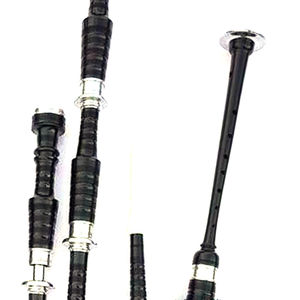 Gaitas escocesas Highland para principiantes y profesionales para banda de Pipa de boda, Gaita Escocesa de tamaño completo con juego de Cañas y bolsa - Product Image 2