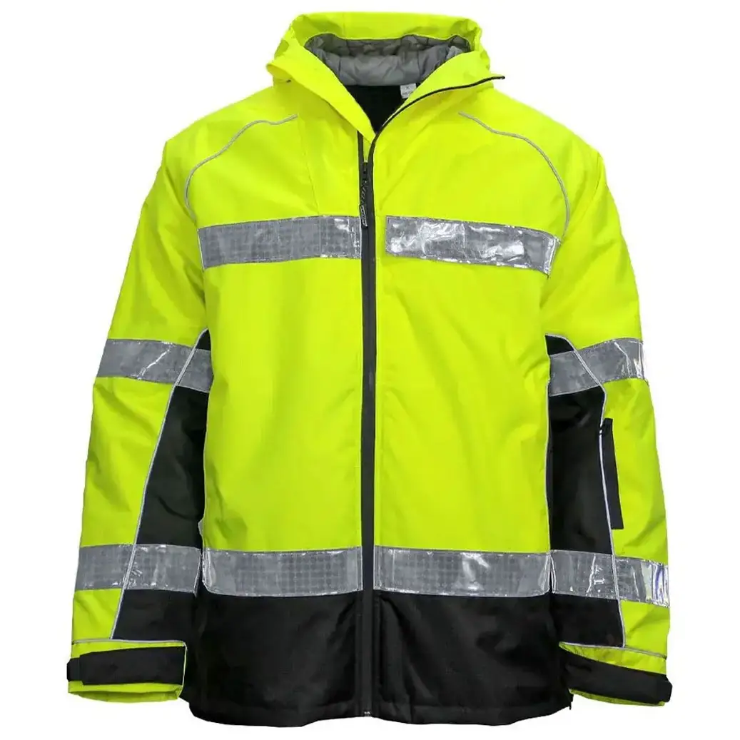 안전 제품 공급업체 맞춤형 안전 재킷/반사 고가시성 남녀공용 야간 안전 재킷