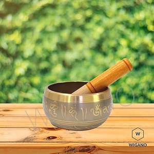 japanese Singing Bowl <b>Set</b> Made for Healing Meditation Sound Bath Metal Singing Bowls - Product Image 3
