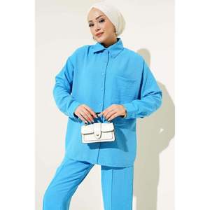 Single Pocket Pullover Conjunto 2 Piezas Azul - Product Image 4