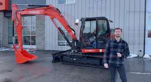 Pelle compacte KX080-5 KUBOTA - Product Image 2