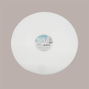 Base à gâteau réutilisable en polystyrène LUCGEL, diamètre 35 cm et hauteur 10 cm, 5 pièces, fabriqué en Italie pour anniversaire - Product Image 4