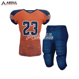 Qualité supérieure Couleur personnalisée Uniforme de football américain Vêtements de sport Uniforme de football américain en vente - Product Image 1