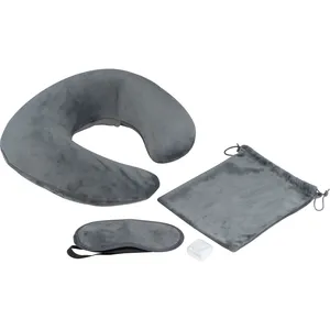 Personalized Travel Pillow Set for Comfortable Journeys-SYLVIA - Product Image 1