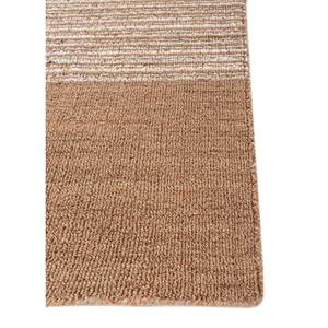 Alfombra de Lana y Viscosa Tejida a Mano con Diseño de Rayas en Rojo y Naranja para el Hogar Hwv-51081 - Product Image 4