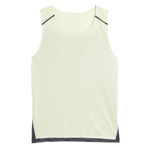 Camiseta sin mangas transpirable ajustada para hombre, camiseta sin mangas de poliéster de secado rápido para entrenamiento, correr y entrenar, camiseta sin mangas para hombre - Product Image 5